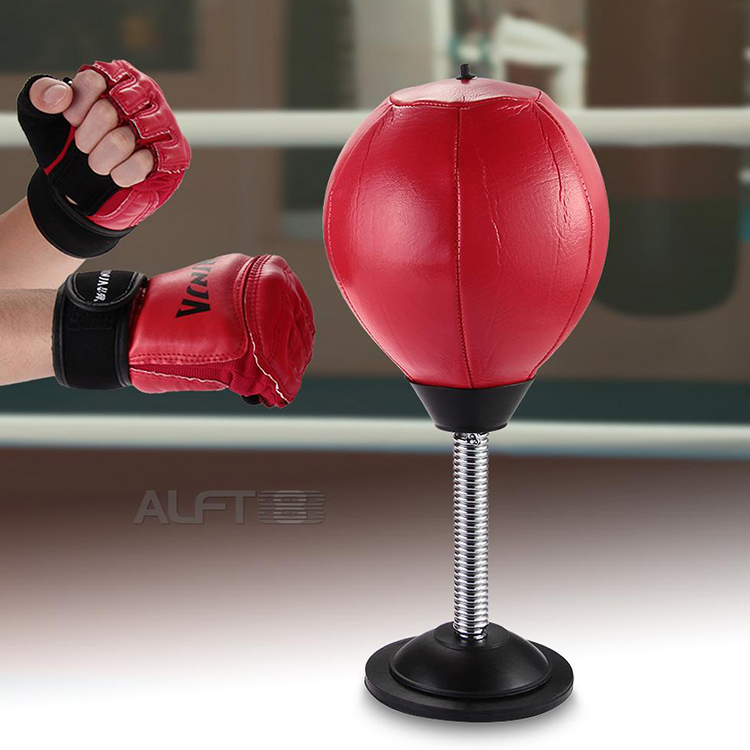 La velocidad de la bola de la tension de boxeo boxeo escritorio