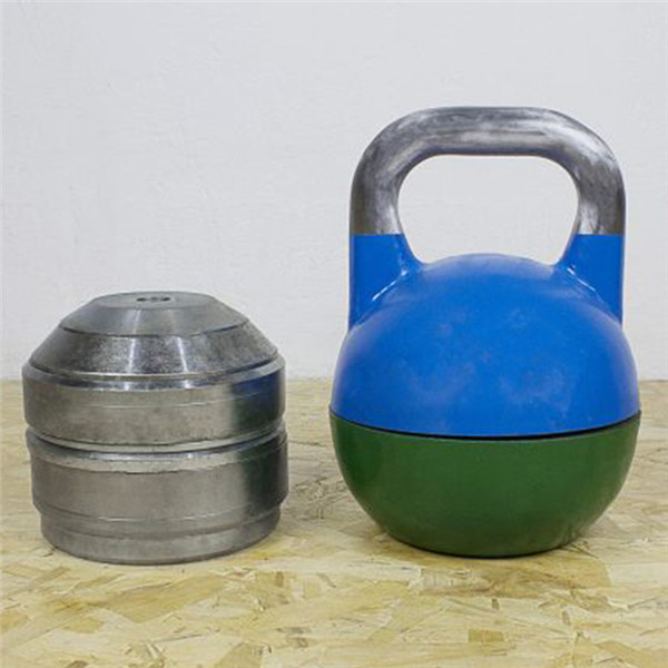 Acero ajustable de 32 kgs peso Set competencia kettlebell