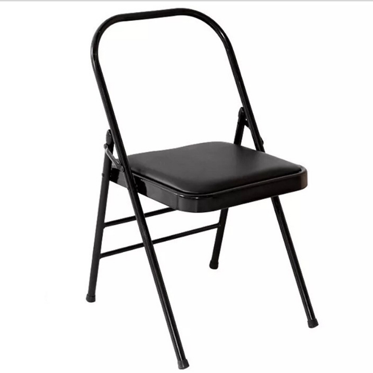 Backless Metal Yoga Folding Chair