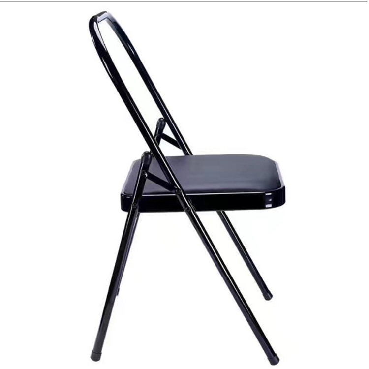 Backless Metal Yoga Folding Chair