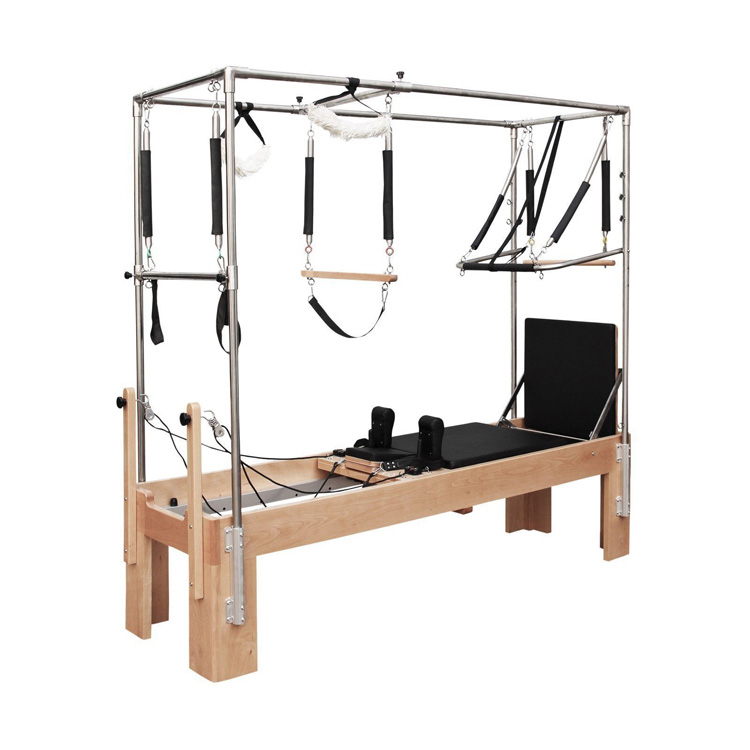 Custom Pilates Reformer Cadillac Machine with full Trapeze Table