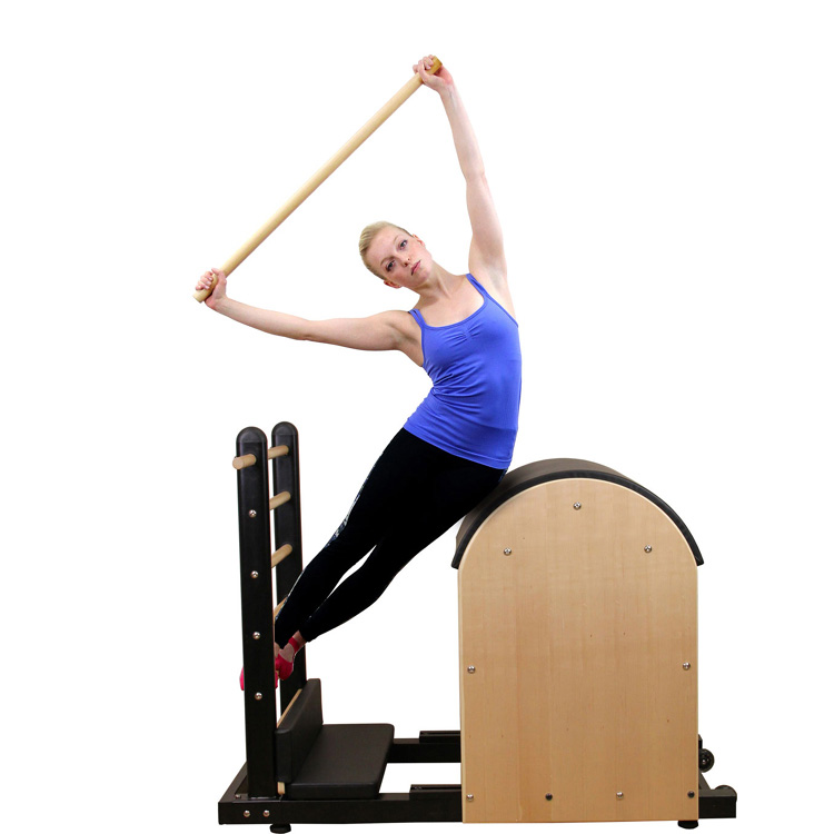 Germanic Beech Wood Pilates Equipment Ladder Barrel