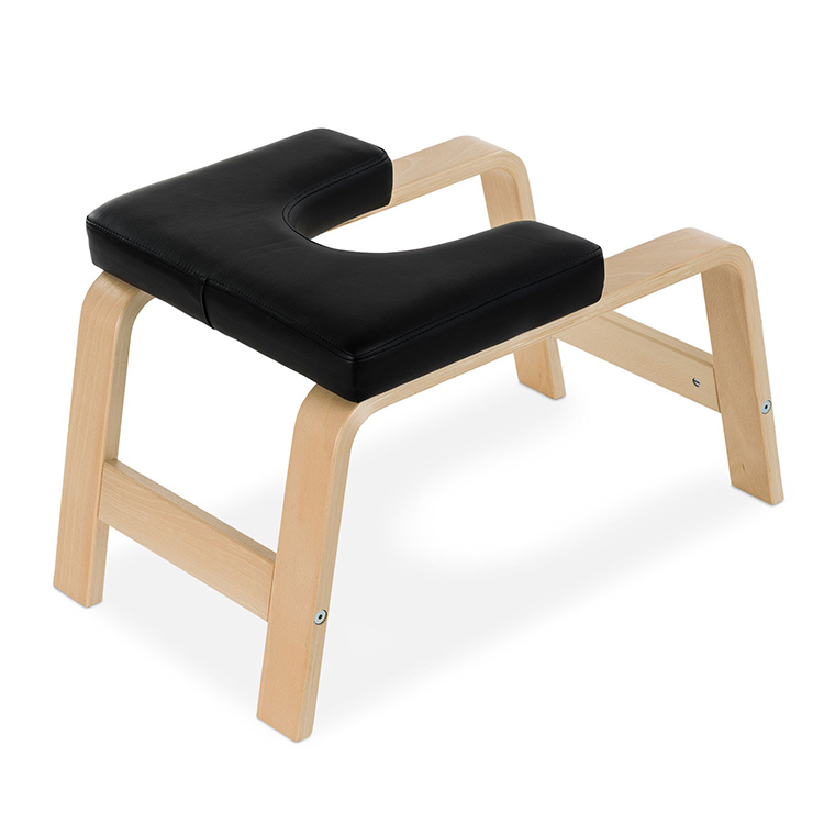 Yoga Headstand Wood Chair