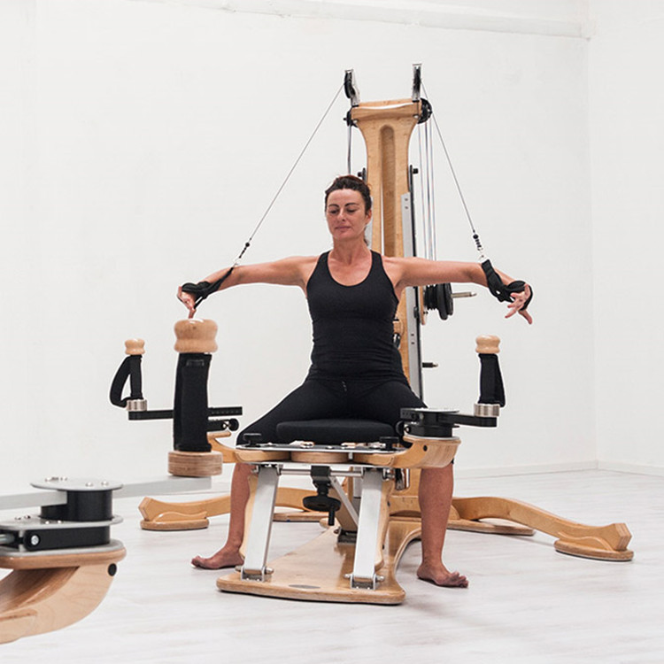 Functional Wood Pilates Equipment Gyrotonic for Body Building